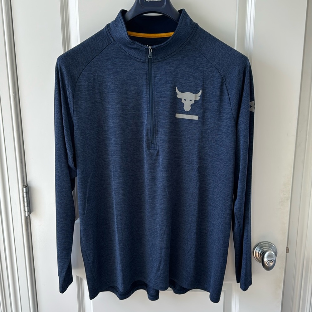 Under Armour Project Rock Heat Gear 1/4 Zip XXL